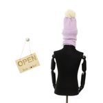 Fashion, accesorii si bijuterii - Copii - Accesorii copii - Caciuli si palarii copii - Set caciula si fular, pentru copii, Buticcochet, din viscoza si sintetic, model cu floricele, Mov - SETF269 - Infinity.ro