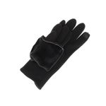 Fashion, accesorii si bijuterii - Femei - Accesorii femei - Manusi femei - Manusi dama, de iarna, din material sintetic si bumbac, cu degete, one size, Negru - MA345 - Infinity.ro