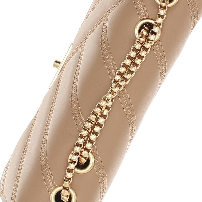 Fashion, accesorii si bijuterii - Femei - Accesorii femei - Genti si rucsacuri femei - Geanta de umar, dama, din material sintetic, ButicCochet, 19x12x6 cm, Maro - GND890 - Infinity.ro