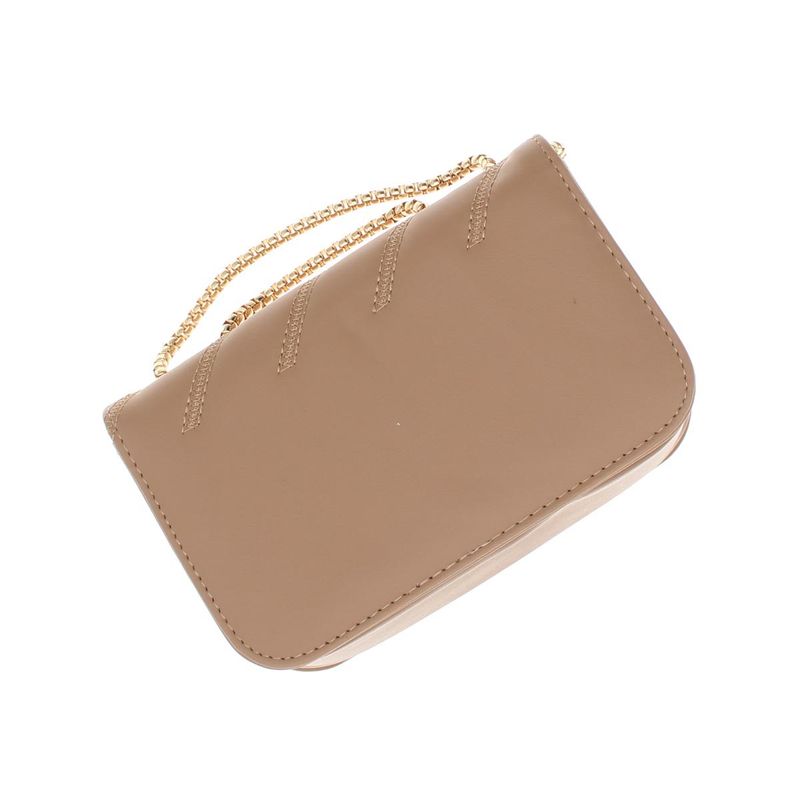 Fashion, accesorii si bijuterii - Femei - Accesorii femei - Genti si rucsacuri femei - Geanta de umar, dama, din material sintetic, ButicCochet, 19x12x6 cm, Maro - GND890 - Infinity.ro
