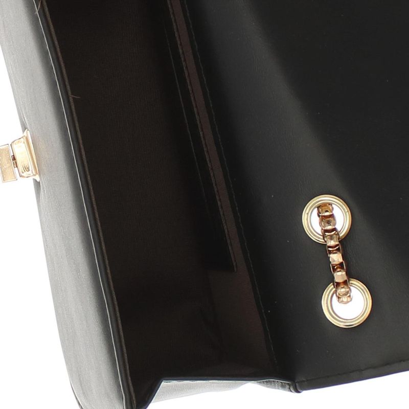 Fashion, accesorii si bijuterii - Femei - Accesorii femei - Genti si rucsacuri femei - Geanta de umar, dama, din material sintetic, ButicCochet, 19x12x6 cm, Negru - GND870 - Infinity.ro