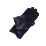 Fashion, accesorii si bijuterii - Femei - Accesorii femei - Manusi femei - Manusi dama, de iarna, din material sintetic si bumbac, cu degete, one size, Bleumarin - MA370 - Infinity.ro