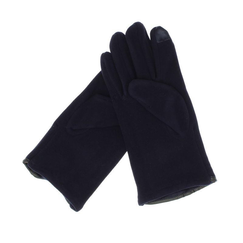 Fashion, accesorii si bijuterii - Femei - Accesorii femei - Manusi femei - Manusi dama, de iarna, din material sintetic si bumbac, cu degete, one size, Bleumarin - MA370 - Infinity.ro