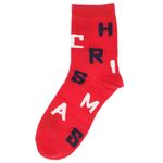 Fashion, accesorii si bijuterii - Femei - Lenjerie si pijamale femei - Sosete si ciorapi femei - Set 5 sosete barbati, cu motive de Craciun, Adi, 85% bumbac, marime 40-46, Multicolor - SCR410 - Infinity.ro