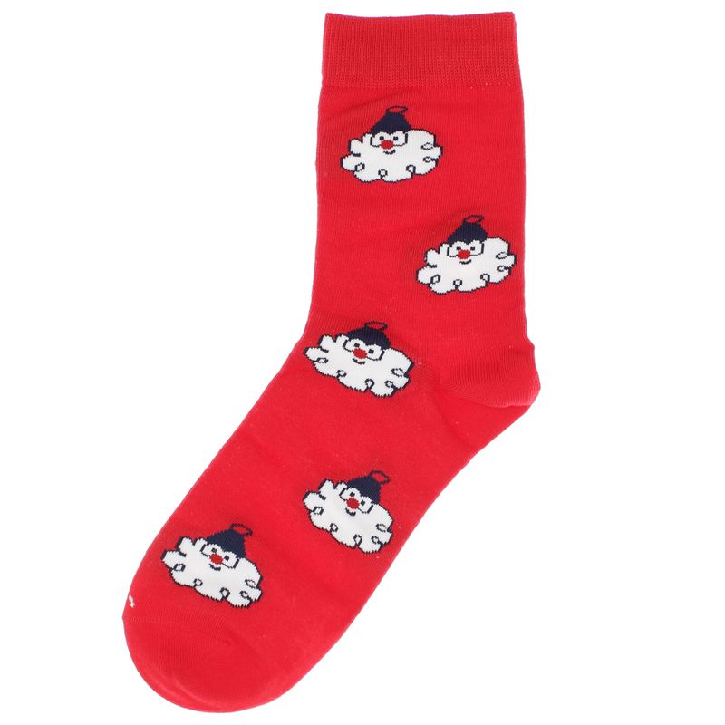 Fashion, accesorii si bijuterii - Femei - Lenjerie si pijamale femei - Sosete si ciorapi femei - Set 5 sosete barbati, cu motive de Craciun, Adi, 85% bumbac, marime 40-46, Multicolor - SCR410 - Infinity.ro