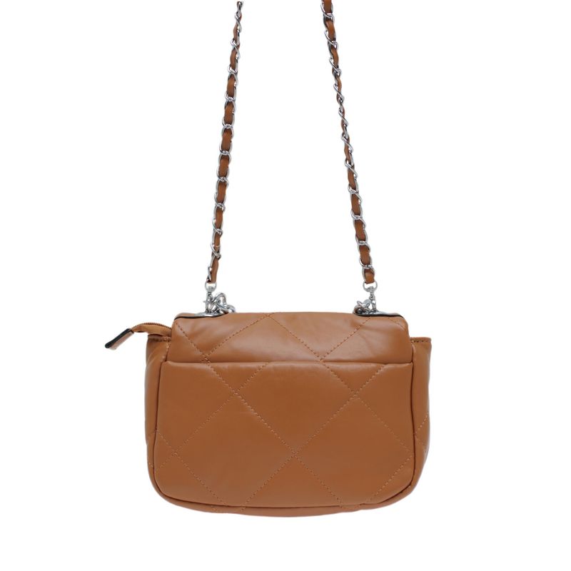 Fashion, accesorii si bijuterii - Femei - Accesorii femei - Genti si rucsacuri femei - Geanta dama, de umar / mana, din piele ecologica, Jessica Bags, 22x17x6cm, Maro - GND66 - Infinity.ro