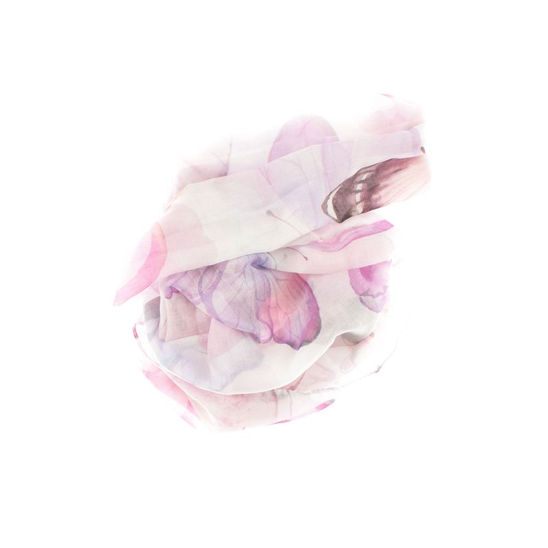 Fashion, accesorii si bijuterii - Femei - Accesorii femei - Esarfe si fulare femei - Esarfa de dama, din 30% viscoza 70% poliester, Buticcochet, 68x180 cm, Multicolor - ES3300 - Infinity.ro