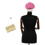 Fashion, accesorii si bijuterii - Femei - Accesorii femei - Caciuli si palarii femei - Bereta de dama, Buticcochet, din lana, one size, Roz - BSC721 - Infinity.ro