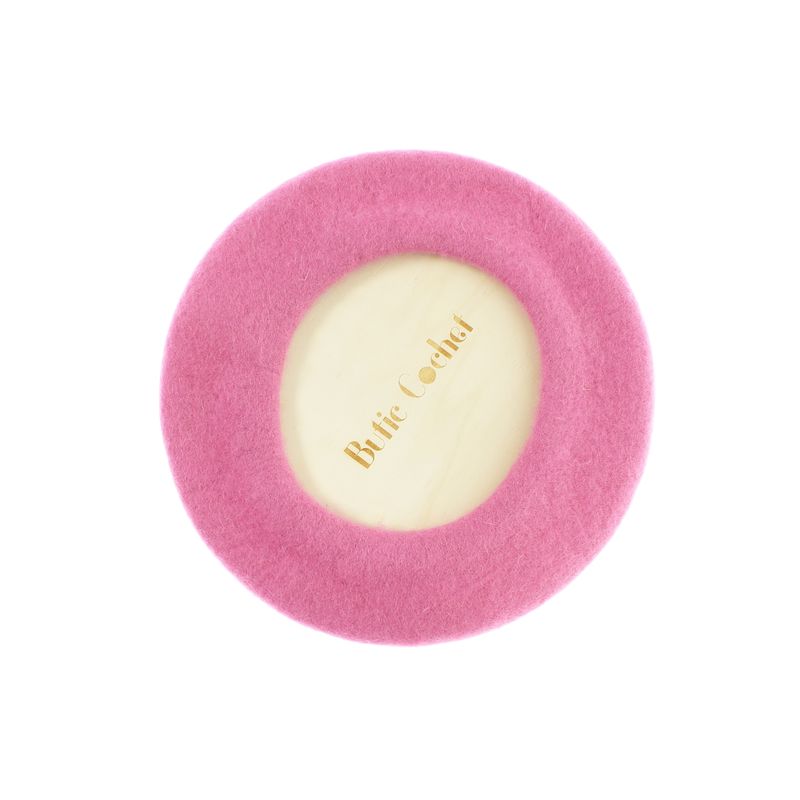 Fashion, accesorii si bijuterii - Femei - Accesorii femei - Caciuli si palarii femei - Bereta de dama, Buticcochet, din lana, one size, Roz - BSC721 - Infinity.ro