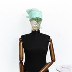 Fashion, accesorii si bijuterii - Femei - Accesorii femei - Esarfe si fulare femei - Bandana din bumbac, dimensiune 55 x 55 cm, imprimeu mandala, Buticcochet, Verde menta - ES2193 - Infinity.ro