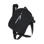 Fashion, accesorii si bijuterii - Barbati - Accesorii barbati - Genti si rucsacuri barbati - Geanta barbateasca, de umar / mana, din material sintetic, ButicCochet, 22 x 16 x 6 cm, 4 compartimente, Negru - GNM72 - Infinity.ro