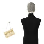 Fashion, accesorii si bijuterii - Barbati - Accesorii barbati - Caciuli si sepci barbati - Fes barbatesc, ButicCochet, tricotat, din acril si sintetic, one size, Gri - FES360 - Infinity.ro