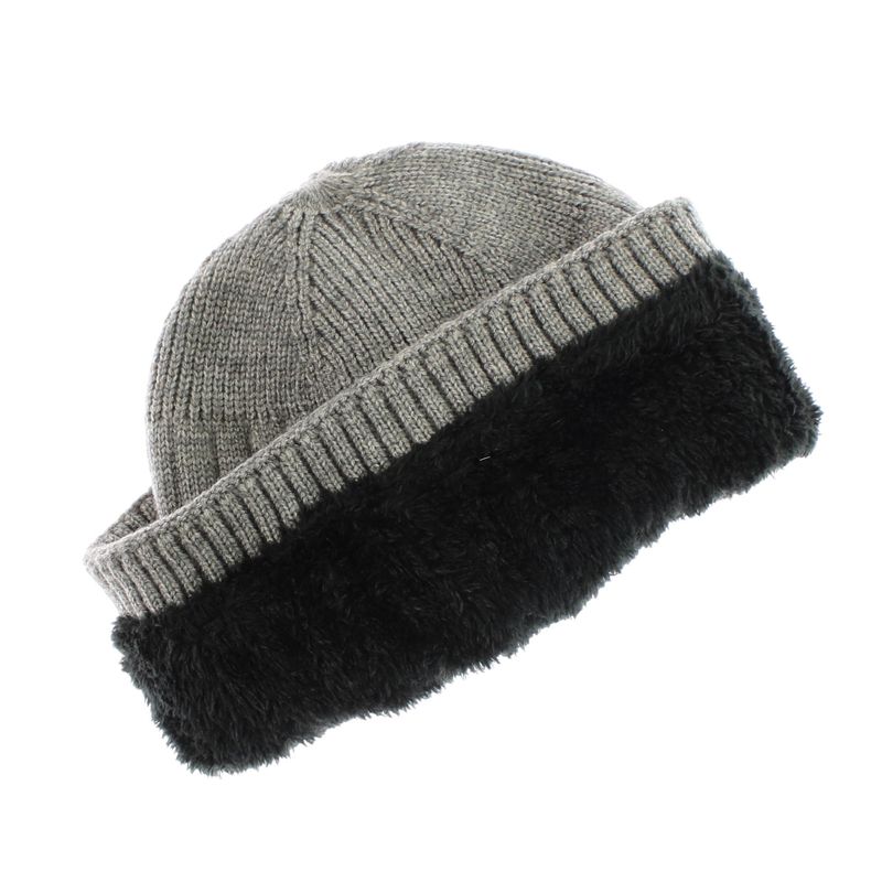 Fashion, accesorii si bijuterii - Barbati - Accesorii barbati - Caciuli si sepci barbati - Fes barbatesc, ButicCochet, tricotat, din acril si sintetic, one size, Gri - FES360 - Infinity.ro
