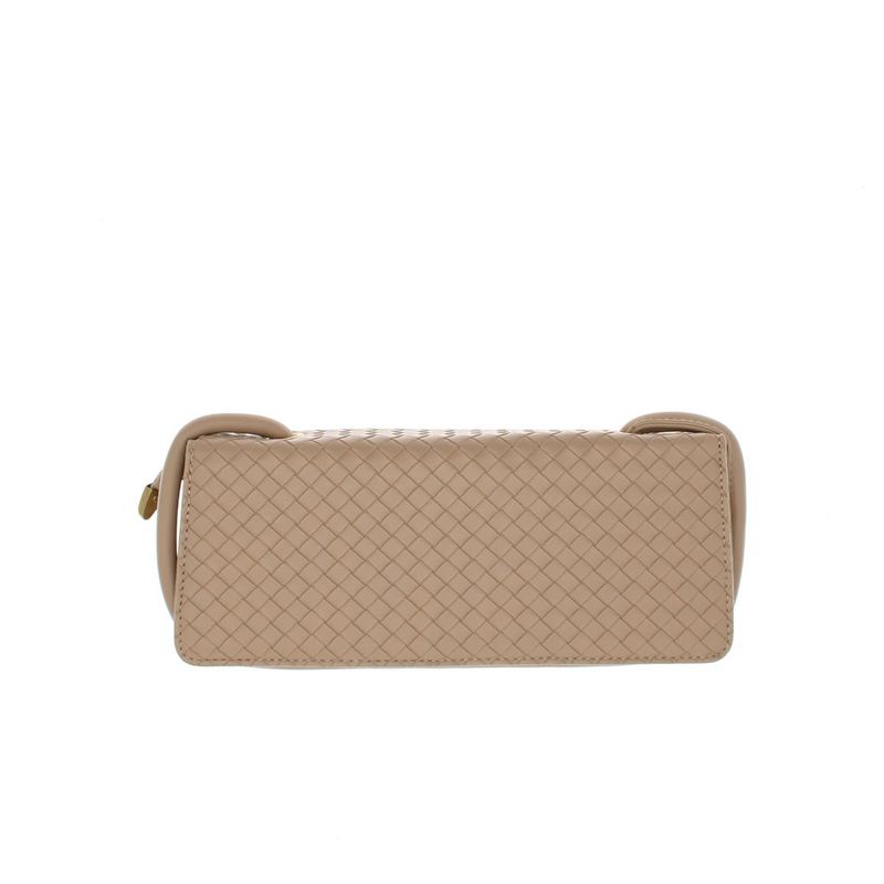 Fashion, accesorii si bijuterii - Femei - Accesorii femei - Genti si rucsacuri femei - Geanta de umar, de dama, din material sintetic, ButicCochet, 28x10x7 cm, Maro - GND1005 - Infinity.ro