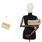 Fashion, accesorii si bijuterii - Femei - Accesorii femei - Genti si rucsacuri femei - Geanta de umar, de dama, din material sintetic, ButicCochet, 28x10x7 cm, Maro - GND1005 - Infinity.ro