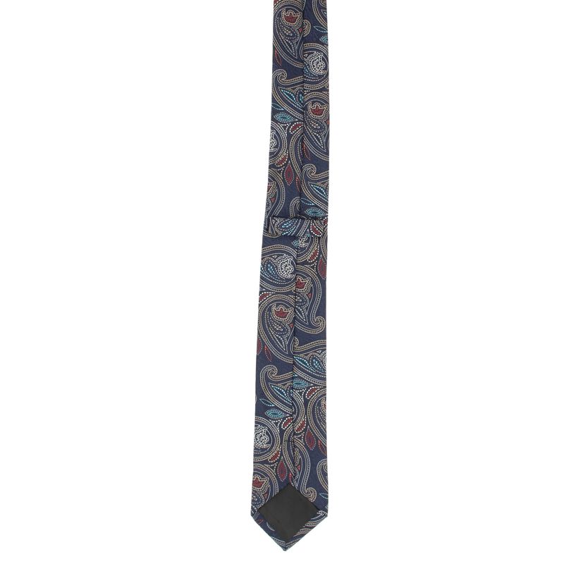Fashion, accesorii si bijuterii - Femei - Accesorii femei - Genti si rucsacuri femei - Cravata barbateasca, Buticcochet, din material sintetic, 148 x 6 cm, Multicolor - CRV363 - Infinity.ro
