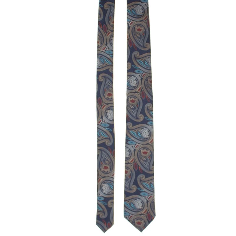 Fashion, accesorii si bijuterii - Femei - Accesorii femei - Genti si rucsacuri femei - Cravata barbateasca, Buticcochet, din material sintetic, 148 x 6 cm, Multicolor - CRV363 - Infinity.ro