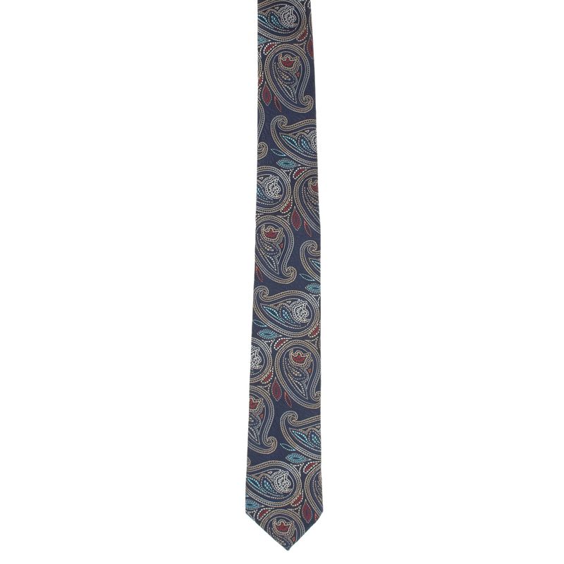 Fashion, accesorii si bijuterii - Femei - Accesorii femei - Genti si rucsacuri femei - Cravata barbateasca, Buticcochet, din material sintetic, 148 x 6 cm, Multicolor - CRV363 - Infinity.ro