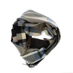 Fashion, accesorii si bijuterii - Barbati - Accesorii barbati - Esarfe si fulare barbati - Esarfa barbati, din lana, pashmina, 31x170 cm, model carouri, Buticcochet, Multicolor - ES3176 - Infinity.ro