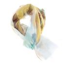 Fashion, accesorii si bijuterii - Femei - Accesorii femei - Esarfe si fulare femei - Esarfa de dama, din 30% viscoza 70% poliester, Buticcochet, 68x180 cm, Multicolor - ES3318 - Infinity.ro