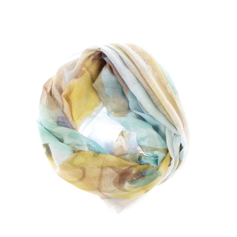 Fashion, accesorii si bijuterii - Femei - Accesorii femei - Esarfe si fulare femei - Esarfa de dama, din 30% viscoza 70% poliester, Buticcochet, 68x180 cm, Multicolor - ES3318 - Infinity.ro