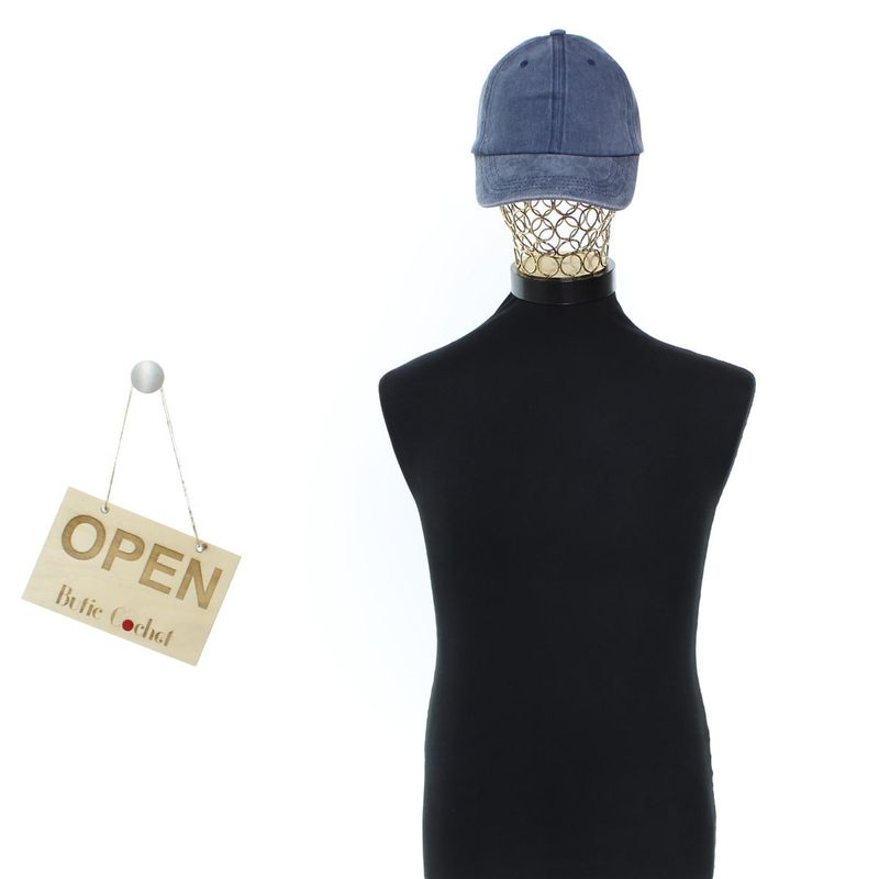 Fashion, accesorii si bijuterii - Barbati - Accesorii barbati - Caciuli si sepci barbati - Sapca barbateasca, one size,  ButicCochet, din bumbac, model uni, Bleumarin - PAL1752 - Infinity.ro