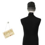 Fashion, accesorii si bijuterii - Barbati - Accesorii barbati - Caciuli si sepci barbati - Fes barbatesc, ButicCochet, tricotat, din acril si sintetic, one size, Gri inchis - FES339 - Infinity.ro