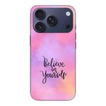 Laptop, Telefoane si Tablete - Telefoane mobile si accesorii - Accesorii Telefoane - Huse telefoane - Husa compatibila cu Apple iPhone 17 Pro Silicon Gel Tpu Model Belive in Yourself - Infinity.ro