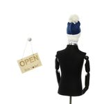 Fashion, accesorii si bijuterii - Copii - Accesorii copii - Caciuli si palarii copii - Fes pentru copii, Buticcochet, din viscoza si sintetic, model cu racheta, Albastru - FES362 - Infinity.ro
