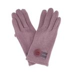 Fashion, accesorii si bijuterii - Femei - Accesorii femei - Manusi femei - Manusi dama, de iarna, din material sintetic si bumbac, cu degete, one size, Mov - MA355 - Infinity.ro