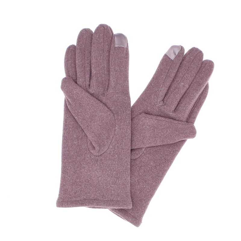 Fashion, accesorii si bijuterii - Femei - Accesorii femei - Manusi femei - Manusi dama, de iarna, din material sintetic si bumbac, cu degete, one size, Mov - MA355 - Infinity.ro