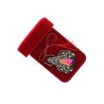 Market - Cadouri - Martisoare - Accesoriu dama, Brosa, din metal, Buticcochet, 6.5 x 4.5 cm, model Gandacel, Multicolor - MR629 - Infinity.ro