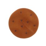 Fashion, accesorii si bijuterii - Femei - Accesorii femei - Caciuli si palarii femei - Bereta de dama, Buticcochet, din acril si vascoza, model cu strasuri, one size, Maro - BSC736 - Infinity.ro