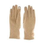 Fashion, accesorii si bijuterii - Femei - Accesorii femei - Manusi femei - Manusi dama, de iarna, din material sintetic si bumbac, cu degete, one size, Bej inchis - MA360 - Infinity.ro