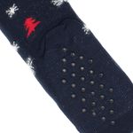 Fashion, accesorii si bijuterii - Femei - Lenjerie si pijamale femei - Sosete si ciorapi femei - Ciorapi cu motive de Craciun, 90% bumbac, Tina,  marime 35-41, Bleumarin - SCR396 - Infinity.ro
