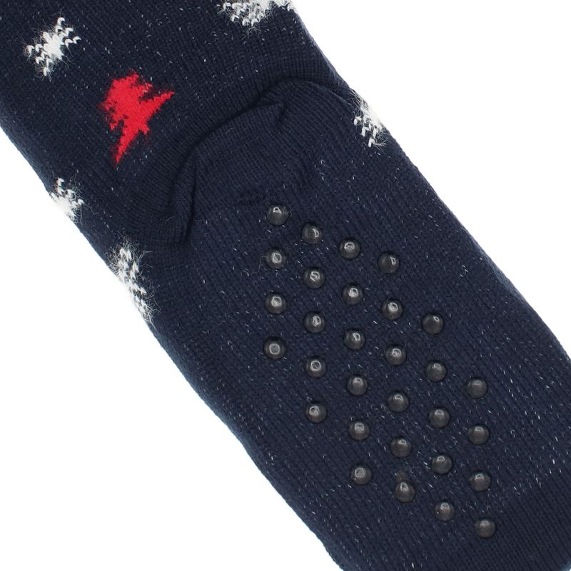 Fashion, accesorii si bijuterii - Femei - Lenjerie si pijamale femei - Sosete si ciorapi femei - Ciorapi cu motive de Craciun, 90% bumbac, Tina,  marime 35-41, Bleumarin - SCR396 - Infinity.ro