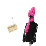 Fashion, accesorii si bijuterii - Copii - Accesorii copii - Caciuli si palarii copii - Set caciula si fular, pentru copii, Buticcochet, din viscoza si sintetic, model inima, Fucsia - SETF286 - Infinity.ro