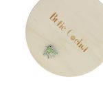 Market - Cadouri - Martisoare - Accesoriu dama, Brosa, din metal, Buticcochet, 3 cm, model Albina cu strasuri, Verde - MR649 - Infinity.ro