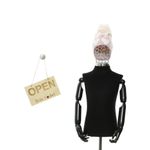 Fashion, accesorii si bijuterii - Copii - Accesorii copii - Caciuli si palarii copii - Fes pentru copii, Buticcochet, din viscoza si sintetic, model cu inimioare, Multicolor - FES375 - Infinity.ro