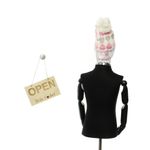 Fashion, accesorii si bijuterii - Copii - Accesorii copii - Caciuli si palarii copii - Fes pentru copii, Buticcochet, din viscoza si sintetic, model cu inimioare, Multicolor - FES375 - Infinity.ro