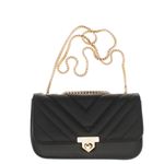 Fashion, accesorii si bijuterii - Femei - Accesorii femei - Genti si rucsacuri femei - Geanta de umar, dama, din material sintetic, ButicCochet, 19x12x6 cm, Negru - GND852 - Infinity.ro