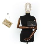 Fashion, accesorii si bijuterii - Femei - Accesorii femei - Genti si rucsacuri femei - Geanta de umar, dama, din material sintetic, ButicCochet, 19x12x6 cm, Negru - GND852 - Infinity.ro