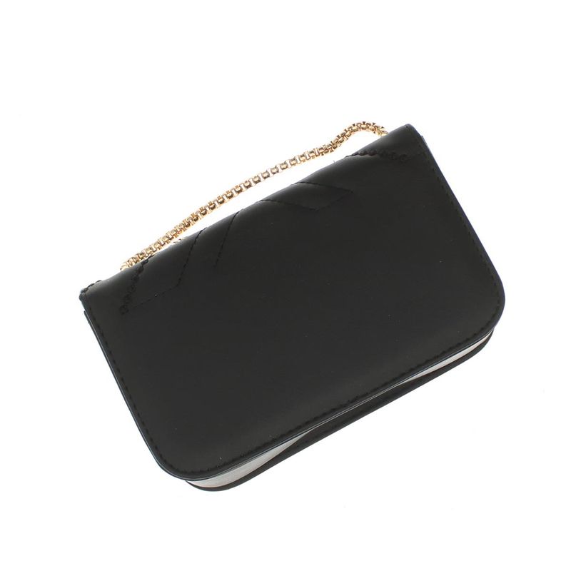 Fashion, accesorii si bijuterii - Femei - Accesorii femei - Genti si rucsacuri femei - Geanta de umar, dama, din material sintetic, ButicCochet, 19x12x6 cm, Negru - GND852 - Infinity.ro