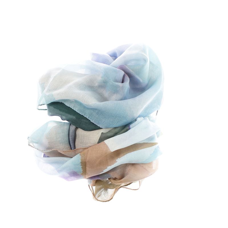 Fashion, accesorii si bijuterii - Femei - Accesorii femei - Esarfe si fulare femei - Esarfa de dama, din 30% viscoza 70% poliester, Buticcochet, 68x180 cm, Multicolor - ES3338 - Infinity.ro