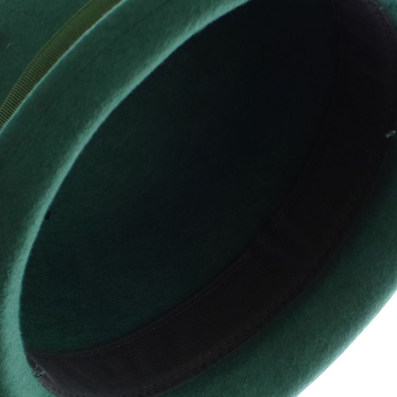 Fashion, accesorii si bijuterii - Femei - Accesorii femei - Caciuli si palarii femei - Palarie dama, din lana, bor mic, ButicCochet, marime 53-58 reglabila, Verde - PAL1852 - Infinity.ro