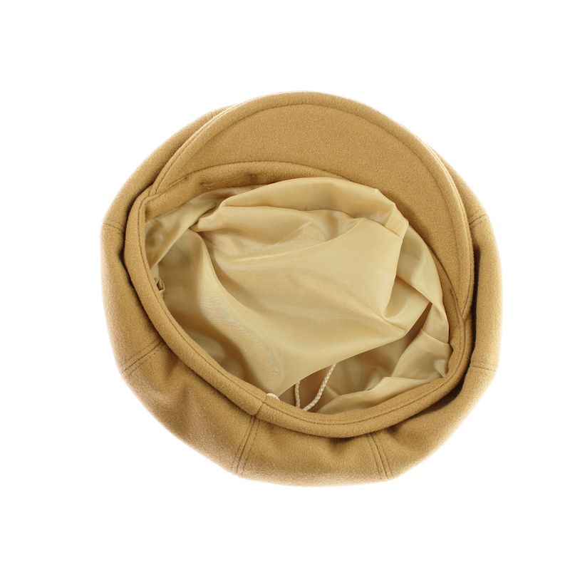 Fashion, accesorii si bijuterii - Femei - Accesorii femei - Caciuli si palarii femei - Sapca de dama, Buticcochet, din acril si poliester, marime 56-58, Bej - BSC790 - Infinity.ro