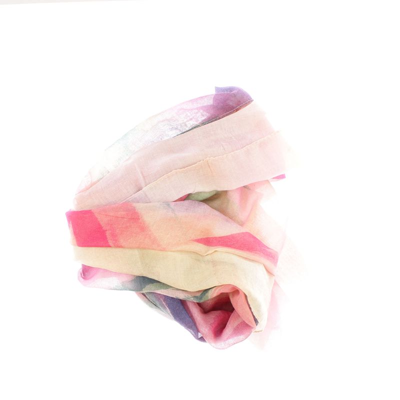 Fashion, accesorii si bijuterii - Femei - Accesorii femei - Esarfe si fulare femei - Esarfa de dama, din 30% viscoza 70% poliester, Buticcochet, 68x180 cm, Multicolor - ES3322 - Infinity.ro