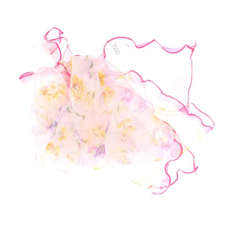 Fashion, accesorii si bijuterii - Femei - Accesorii femei - Esarfe si fulare femei - Esarfa de dama, Buticcochet, 60x60 cm, 40% matase 60% poliester, cu imprimeu floral, Roz pal - ES2022 - Infinity.ro