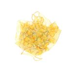 Fashion, accesorii si bijuterii - Femei - Accesorii femei - Esarfe si fulare femei - Esarfa de dama, Buticcochet, 60x60 cm, 40% matase 60% poliester, cu imprimeu floral, Portocaliu - ES2122 - Infinity.ro