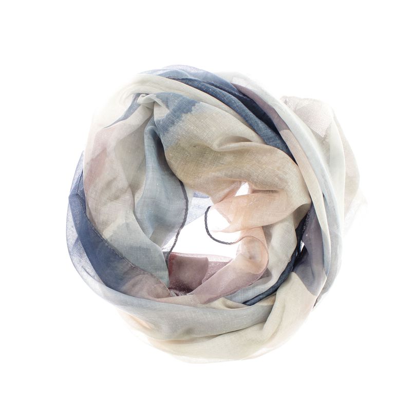 Fashion, accesorii si bijuterii - Femei - Accesorii femei - Esarfe si fulare femei - Esarfa de dama, din 30% viscoza 70% poliester, Buticcochet, 68x180 cm, Multicolor - ES3337 - Infinity.ro